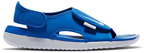 Nike Mixte enfant Sunray Adjust 5 V2 Little Big Kids Sandal, Game Royal Wolf Grey, 37.5 EU