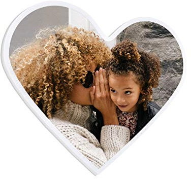 ORWO – Herz Forex-Bilder gestalten als Foto-Kachel | Forex-Platte-als-Bilder-Collage-erstellen | 5 mm Hartschaumplatte in Größe S, M und L | Foto-Wandbild | Bilder-Collage Herzen (L)