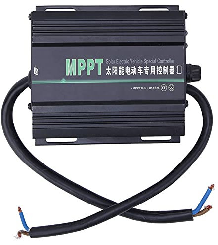 EVTSCAN-48V, 60V, 72V MPPT Boost Solar Charge Controller, LED-Digitalanzeige, Mehrfachschutz, für Elektrofahrräder, Golfwagen, Wohnmobile und Boote, Boost Charging, Maximum Power Point Tracking