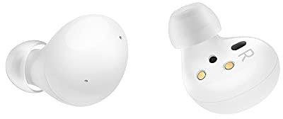 Samsung Galaxy Buds2 écouteurs Bluetooth Blanc, intra-auriculaires, sans fil, Réduction active de bruit, Son environnant, IPX2, étui-chargeur, Son de qualité, Appel clair– Version FR