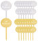 BETESSIN 32 Stücke Eid Mubarak Cupcake Topper Tortenstecker Ramadan Kareem Tortendeko Kuchendeko Party Artikel