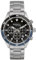 Breil Uhr Herren SAIL Ziffernblatt SCHWARZ Bewegung Chrono Quartz e Bracelet Stahl Silber EW0583