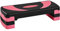 Yaheetech Step da Aerobica Piattaforma Step Regolabili con 3 Altezze 10/15/20cm Esercizio Allenamento Stepper per Fitness per Domestico Palestr con Base Antiscivolo 79,5 x 30 cm sostenere 250 kg