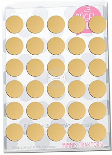 Bügelbild TOP Preis 30 KONFETTI Punkte 2 cm FLEXFOLIE zum Übereinanderbügeln Aufbügler Applikationen Bügelsticker für Stoffe Textilien Kinder zum Aufbügeln Flicken