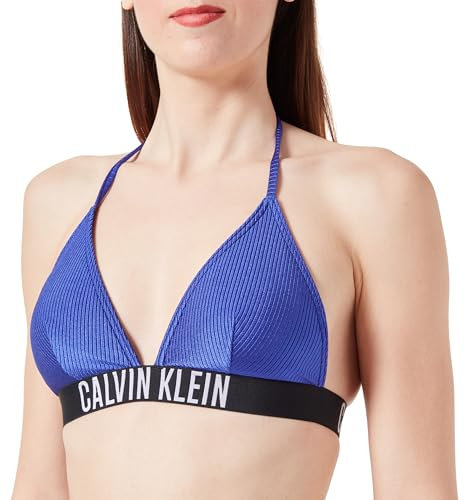 Calvin Klein Damen Bikini Oberteil Triangel Gerippt