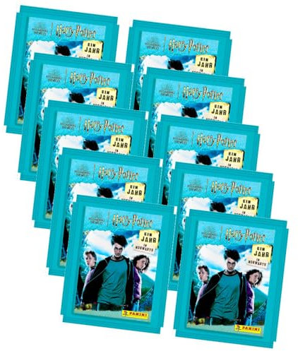 Panini Harry Potter Sticker - Ein Jahr in Hogwarts (2023) - Sammelsticker - Auswahl (10 Tüten)