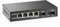 YuLinca Switch di rete 2,5G a 4 porte con 2x10G SFP, 4 porte 2,5GBASE-T, compatibile con 100/1000/2500Mbps, switch Ethernet desktop in metallo non gestito multi-Gigabit Fanless