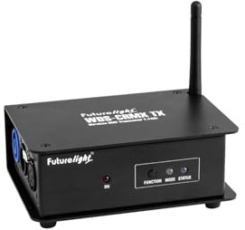 FUTURELIGHT WDS-CRMX TX Drahtlos-DMX-Transceiver | DMX-Funksystem (2,4 GHz) - kompakter Transceiver mit CRMX-Funkeinheit