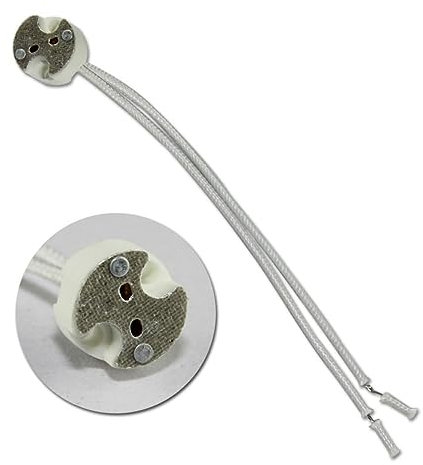 KONTONTY Mr16/mr11 12v Keramik Lampenfassung mit Drahtanschluss