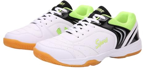Kraftpaid Squash Schuhe,Badminton Schuhe,Tischtennis Schuhe Herren,MäNner Frauen Badminton Schuhe,Badminton Turnschuhe,Tischtennis Badminton Sportschuhe,Komfort,rutschfeste,FüR Herren Und Damen
