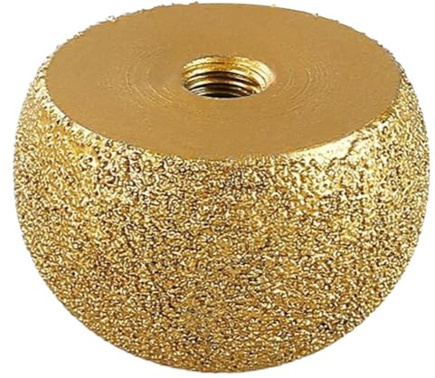 Diamant-Lötkegel, Marmor-Polierwerkzeug, 40 mm Innenkreis, Blumentopfbogen, für Kieselstein-, Kopfsteinpflaster- und Schleifstein-/Marmorarbeiten