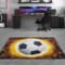 Taracarpet Kinderzimmer Teppich für Kinder, Jungen, Mädchen und Jugendzimmer Fresh Kids Fußball Krush 80x150 cm