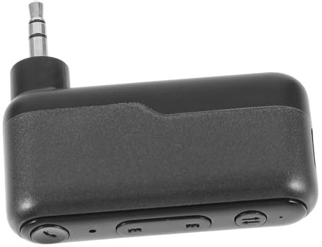 GAROZATION 1Stk WLAN-Empfang im Fahrzeug Empfänger Drahtloser Sender für Kopfhörer Gadgets Radio Wireless Headphones kabellose Headset drahtlose Tontechnik Autozubehör Metall Black