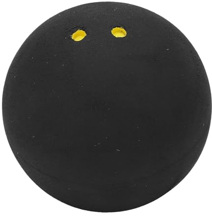 Genérico Squashbälle | Wettkampfball 38 mm | Squash-Racketbälle für Slow
