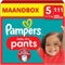 Pampers Baby-Dry Pants – Größe 5 (12kg-17kg) – 111 Windelhöschen – Monatsbox
