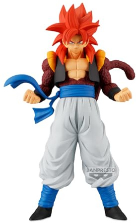Banpresto Dragon Ball GT Solid Edge Works PVC Statue Super Saiyan 4 Gogeta 20 cm