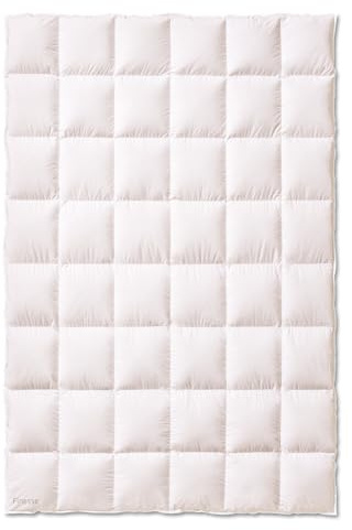 Kauffmann Finesse Bettdecke aus Kunstfaser, leichte Wärme (mittel), 250 x 220 cm, für Doppelbett lang