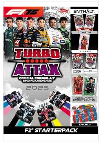 Topps Turbo Attax 2025 | 1x Starterpack (Deutsche Version)