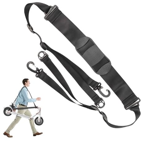 Tragriemen Für Scooter,Verstellbar Und Ergonomisch | Klappbarer Tragriemen Für Scooter | Für Pendler, Treppen, U-Bahn & Alle Altersgruppen