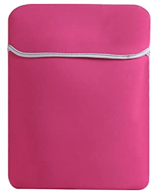 Custodia Universale Borsa in Neoprene Sleeve Borsa da Trasporto 7 per Amazon Fire 7 (2017)/Apple iPad Mini 4/Samsung Tab E/ASUS ZenPad Z170C-A1-BK 7/Google Nexus 7 (2013)/Lenovo Tab 3 A7 Rosa