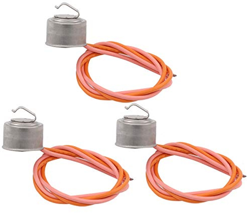 ApplianPar Pack of 3 WR50X10068 Defrost Thermostat for GE Refrigerators 1170024 AP3884317
