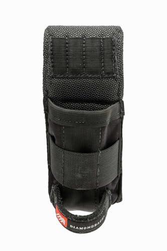 The Diamondback Bossman Compact Utility Knife Chisel Small Tool Bag Tape Measure Hammer Loop Drill Holder for Carpenters, Frames, Electricians, 9.5 x 4 x 1