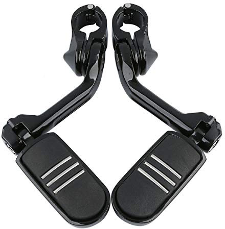 TCMT TCMT repose-pieds 32mm 1 1/4 Kit de montage de repose-pieds pour Harley Touring Road Electra Street Glide Road King Dyna Sportster