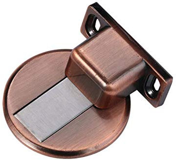 1 pc Dispositif d'aspiration de porte Aspiration Porte Arrête Invisible Anti-collision Poinçon En Acier Inoxydable Magnétique Maison Libre post 1214, B, Chine