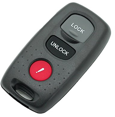 BROVACS Replacement Key Shell Compatible with MAZDA 3 Button Keyless Entry Remote Key Case Fob PG533