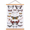Ywlake B4 Cadre Photo Magnétique 25 cm, Cadre Poster Porte Affiches 25x30 25x40 Aimanté en Bois Naturel pour Affiche Cadre Magnetique Cadre Affiche Cadre Suspendu (25cm, Teck)