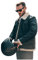 Texpeed Herren Lederjacke Echtleder - Echter Warmer Winter Pelzmantel – Schwarz Biker-Motorrad RAF Flieger Flug Bomber B3 Pilotenjacke Entwurf Beige Pelz - XL