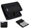 Memory Card and DSLR Battery EN-EL15 EN-EL15a EN-EL15b EN-EL15C or AA Battery AAA Battery Pouch Bag with 2 Slots for Nikon Z7 Z6 Z5 D7500 D7200 D780 D750 D850 D810 Camera
