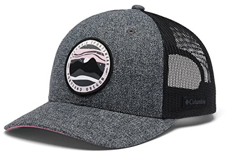 Columbia Damen Mütze mit Schnappverschluss Cap, Grill Heather/Black/Night Sky Patch, One Size