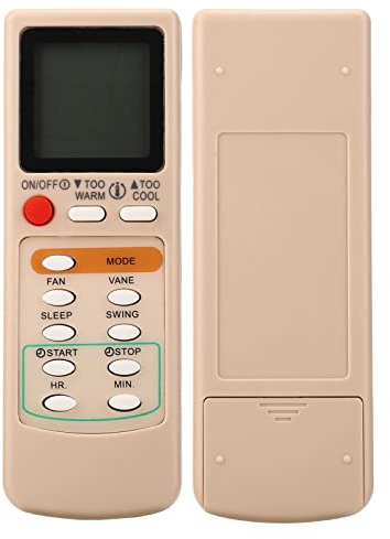 Garsent Mando a Distancia Universal para Aire Acondicionado Compatible con Mitsubishi M09 EG6D EG6C EG7C EG7M MSD 09NV MSH 10NV MSH 12NV MSH 18NV MSH J12NV MSH J15NV, Control Remoto Fácil