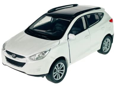 Welly Hyundai Tucson IX Weiss 2. Generation 2009-2015 1/34-1/39 Neu Modell Auto Die Cast