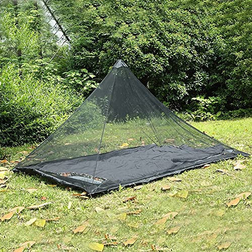 Moskitonetz mit Tragetasche Camping Zelt Shelter Bildschirm Haus Zimmer abgeschirmtes Netznetz Outdoor Terrassen Baldachin Netz Vorhang