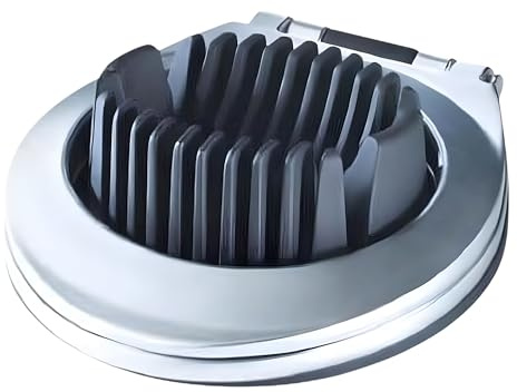 3 Style Egg & Fruit Slicer/Chopper - 3 Cutting Styles, Slice, Wedge, Crumble, Stainless Steel Body & Cutting Wire, Boiled Eggs, Banana, Strawberry, Fruits, Mushrooms, Ham, Kitchen Tool, Even Slices