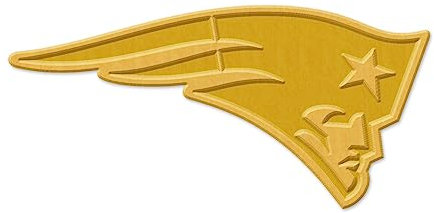 NFL Universal Schmuck Caps PIN GOLD New England Patriots