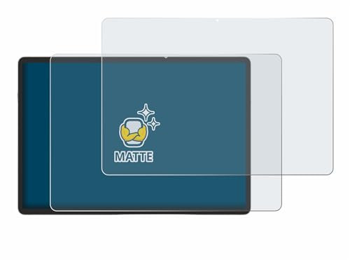 BROTECT Entspiegelungs-Schutzfolie für Samsung Galaxy Tab S9 Plus WiFi / 5G (2 Stück) Matte Displayschutz-Folie, Anti-Reflex, Anti-Fingerprint