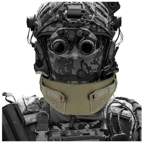 Fotrsta Taktischer Nackenschutz, Universal Taktische Weste Kragen Nackenschutz Armee-Halskragen Verdickte Bequemer Nackenschützer FüR Armee-Jacke Taktische Weste Airsoft-Paintball-ZubehöR