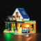 Led Licht Set für Lego Family House and Electric Car 60398 (Kein Lego), Dekorationsbeleuchtungsset für Lego 60398 City Familienhaus mit Elektroauto Kreative Spielzeug