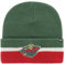'47 NHL Minnesota Wild Split Cuff Mütze Beanie Haymaker Knit Wintermütze Wollmütze