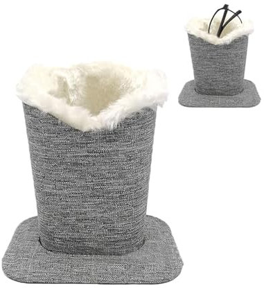 FIBOUND 1 Pz Portaocchiali, Porta Occhiali Foderate In Peluche, Portaocchiali in Peluche, Custodia per Occhiali in Pelle, Custodia Protettiva per Supporto per Occhiali, per Ufficio Domestico e Scuola