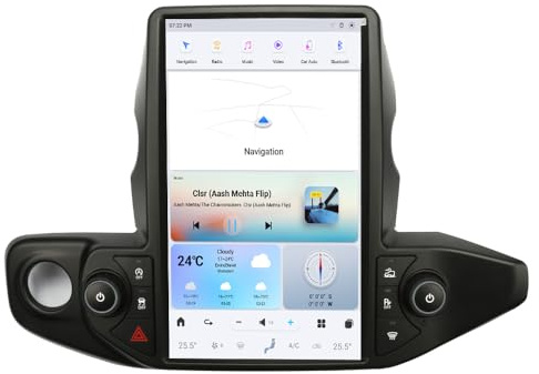 NAKEVICH 13.6 Inch Qualcomm Android 13 Car Radio for Jeep Wrangler JL Gladiator 2018 2019 2020 2021 Stereo upgrade Tesla Style Head Unit Multimedia IPS Touch Screen Android Auto Player GPS Navigation