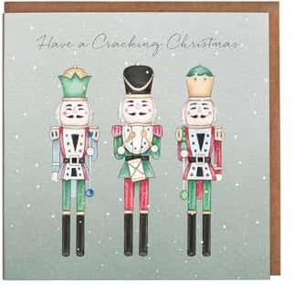 Lottie Murphy - Luxury Nutcracker Ballet Christmas Card - Have a Cracking Christmas