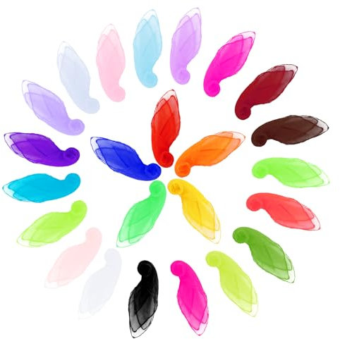 Werownsgso 25 Stück Jongliertücher,60 x 60 cm Chiffontücher,Square Tanztücher,Bunte Tücher zum Jonglieren,Tanzen,Kindergarten Kinderaufführungen (25 Stück)