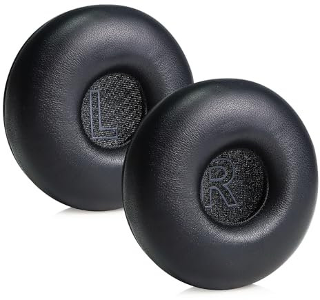 SINOWO Lambskin Ear Pads,Replacement Sheepskin Earpads for Bang & Olufsen Beoplay H8i Wireless Bluetooth Over-Ear Headphones(Do Not Fit H8),Ear Cushions with Noise Isolation Memory Foam(Black)