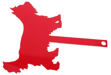POPETPOP Mailbox Decoration Mailbox Replacement Flag Postflag Mailbox Flag Mailboxes Fall Decor for Kitchen Emblems Mailbox Accessories Mailbox Replacement Parts Chicken Mailbox Red Acrylic