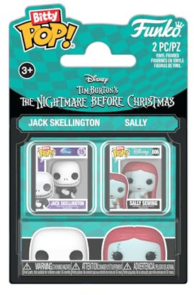 Funko Bitty POP!: The Nightmare Before Christmas 2-Pack - Jack & Sally