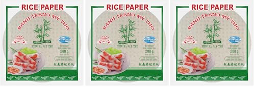 BAMBOO TREE - Feuilles de riz 22Cm. Rond - 1 X 200 GR (Lot de 3)